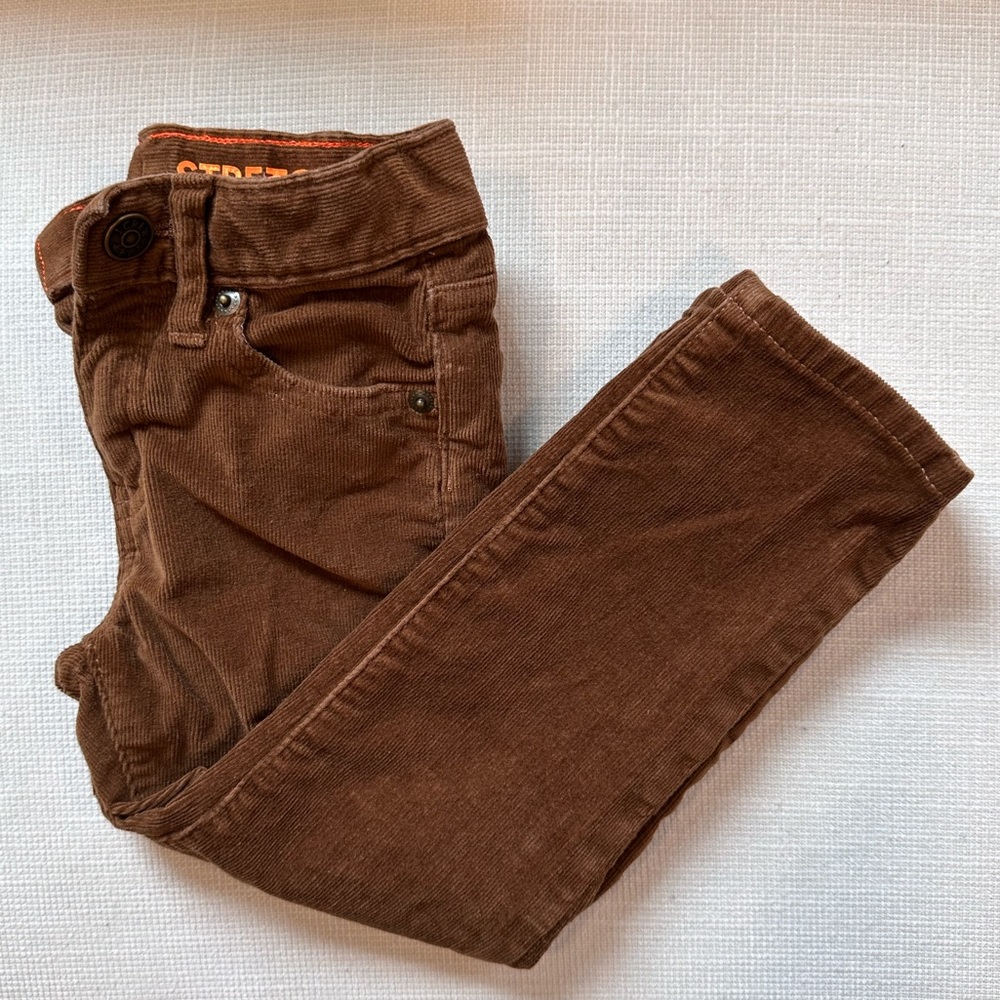 J Crew Tan Corduroy Stretch Pants